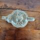 vintage ceramic teapot in the shape of a grey elephant