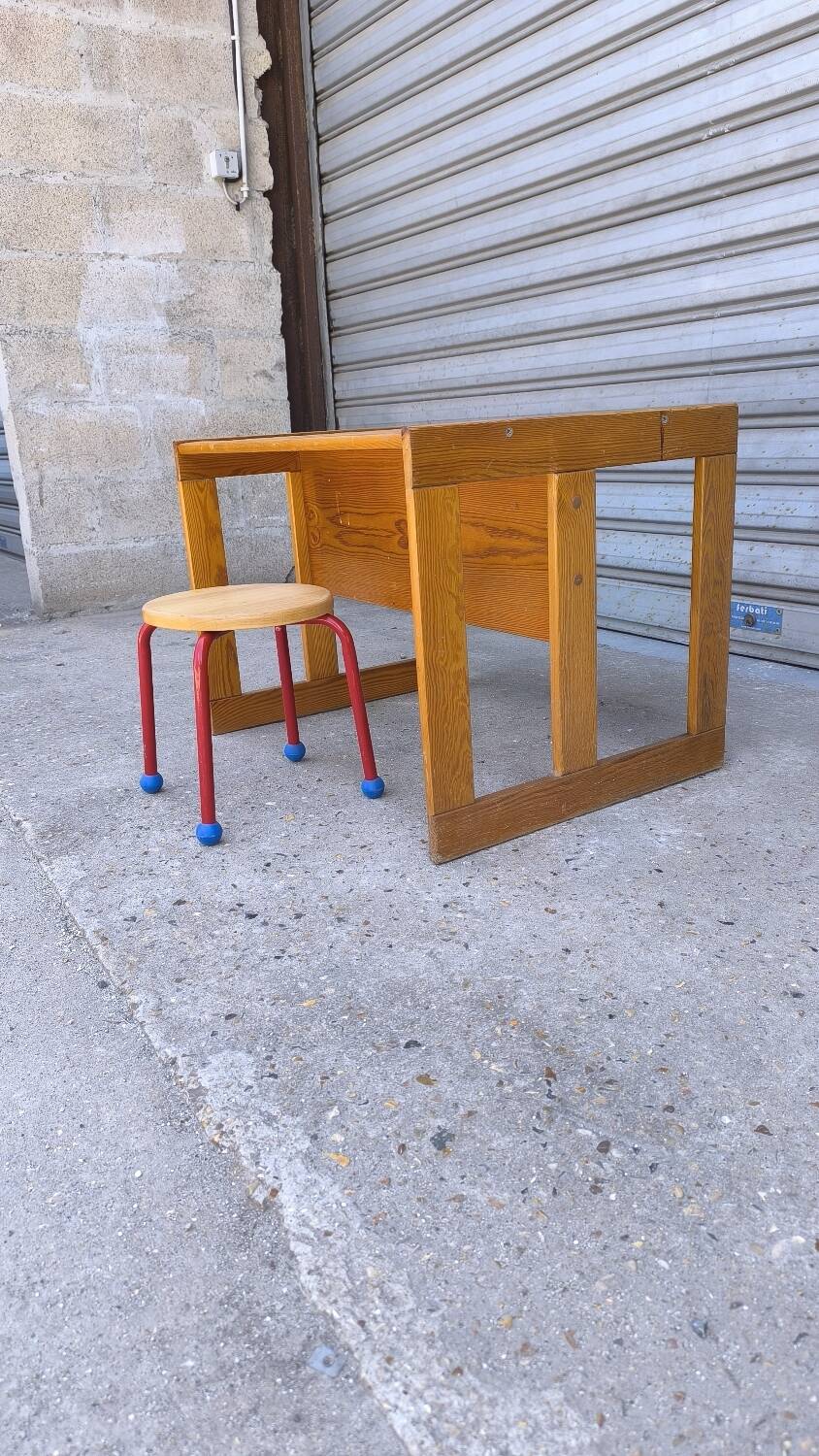 Swedish pine desk from the 70s