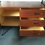 Modular teak bookcase 60s