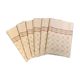 Set of 6 old tea towels nine mestizo blue flower 60 x 77 cm
