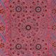 Vintage hand-embroidered tribal tapestry 245x299 cm