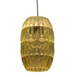 Danish ceiling lamp 1960 plexiglas