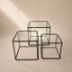 Set of 3 Isocele nesting tables by Max Sauze, 1970s