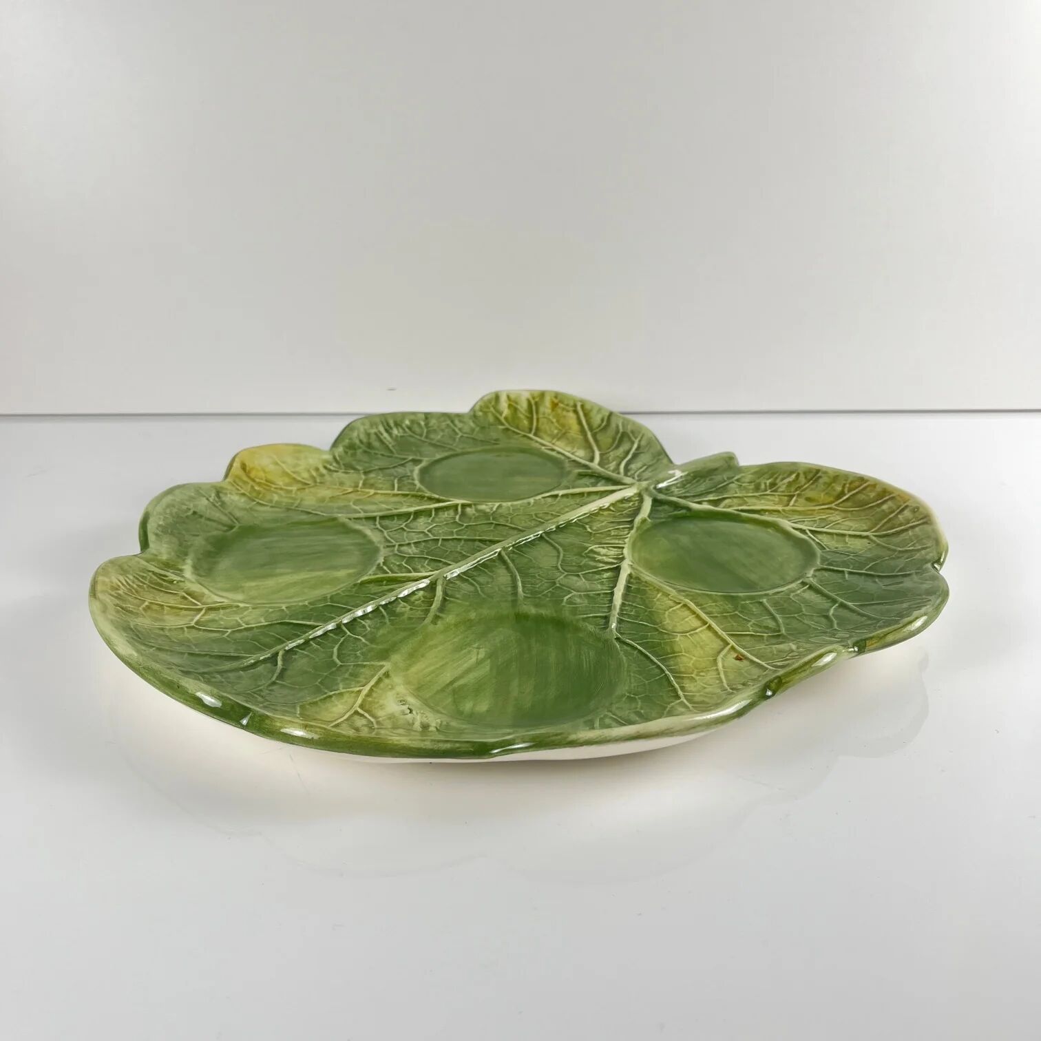 Melon service in earthenware for 4 people, 20th century
