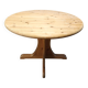 Rainer Daumiller style pine wood dining table, 1970s