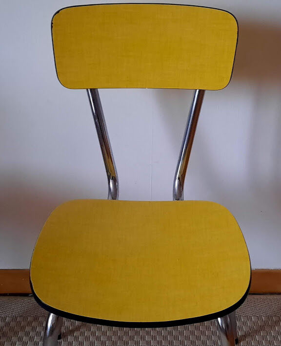 Set of 2 formica chairs