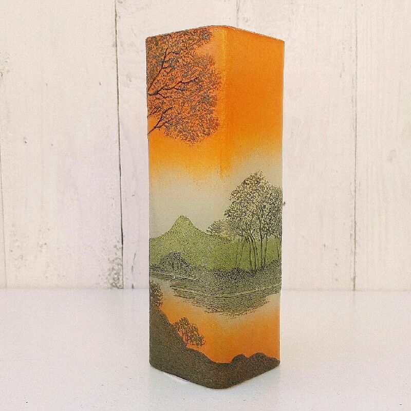 Vase François Théodore Legras décor lacustre 1920