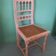 Shabby cane chair