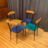 A set of four chairs, Alcantara, Italy, 1980s