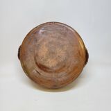 Antique glazed earthenware terrine with black spots, 18th century? 18th century?