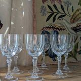 Crystal footed glasses