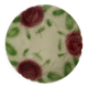 Assiette barbotine - Rose