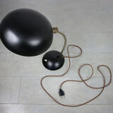 Black Bauhaus Table Lamp, 1930s