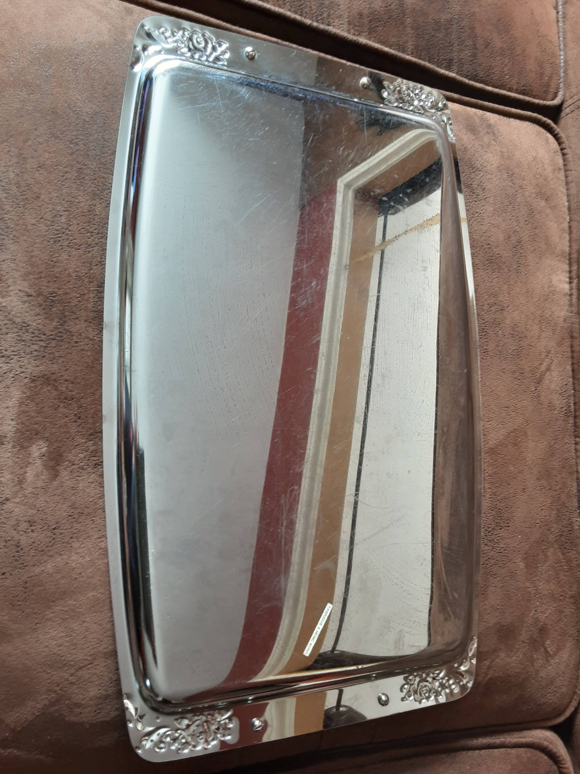 Plateau  métal  original