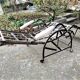 Wilson's adjustable folding chair made of steel produced in 1871