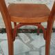 Bistro table and 3 Baumann chairs