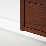 Teak wall unit PS System, Danish design, 1960s, manufactured by Randers Møb