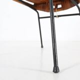 Pair of rattan Lounge Armchairs, 1960s