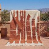 Berber Atlas Moroccan rug, handmade, size 150x250 cm.