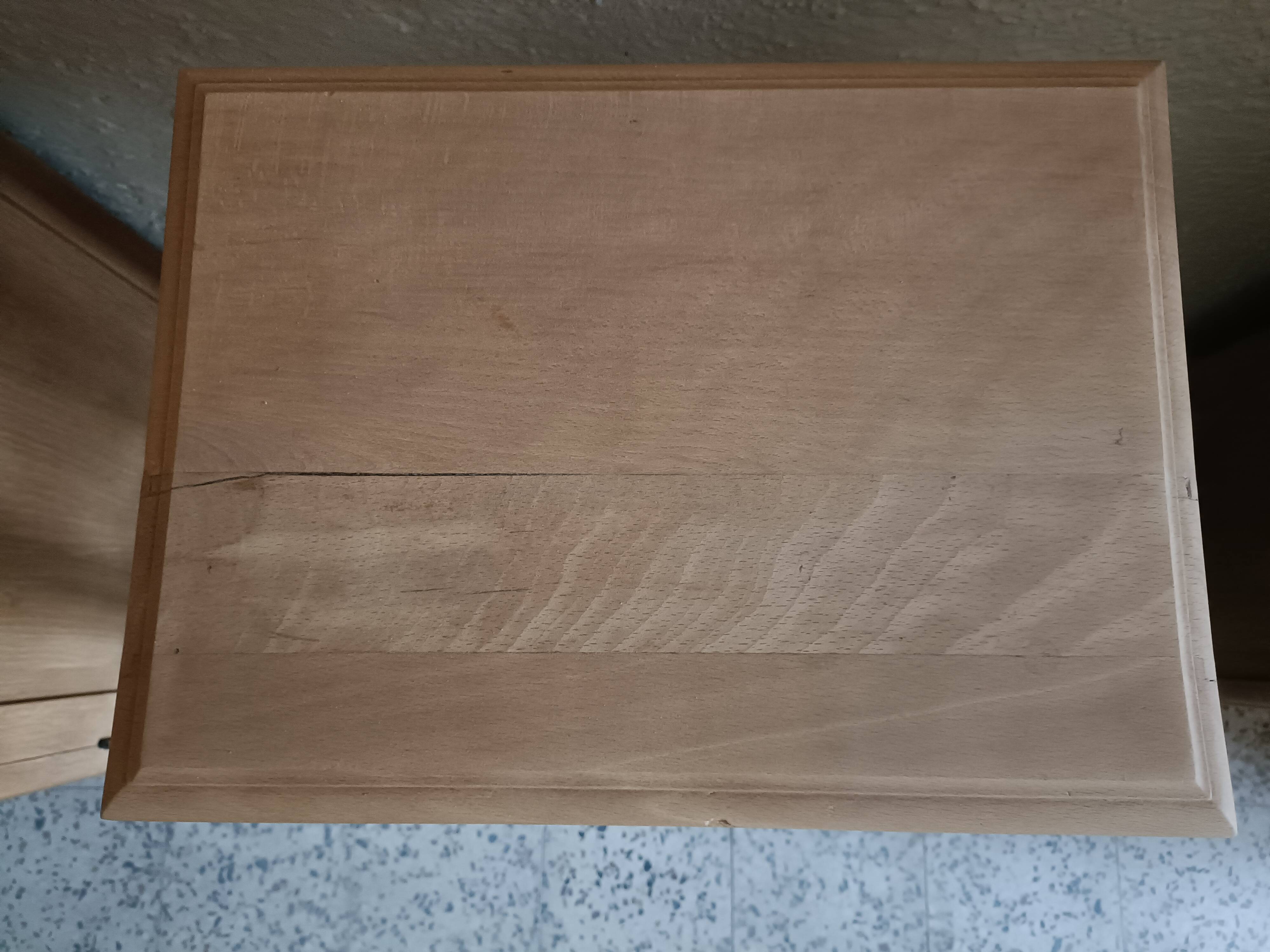 Renovated pedestal table