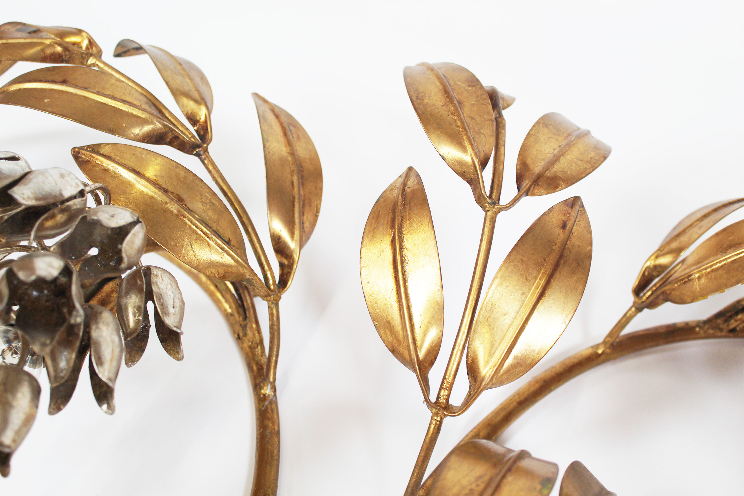 Wisteria sconce by Hans Kögl