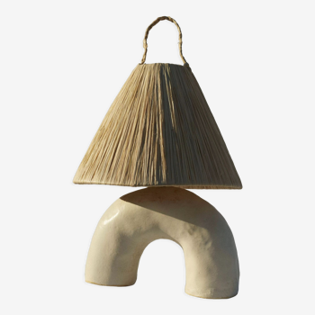 Volta cream lamp