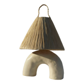 Volta cream lamp