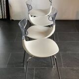 Table space age et 4 chaises