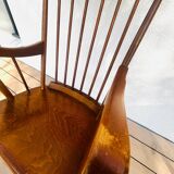 1960 solid wood rocking chair