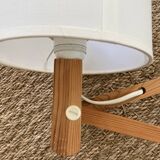 Extendable wall lamp in Scandinavian wood