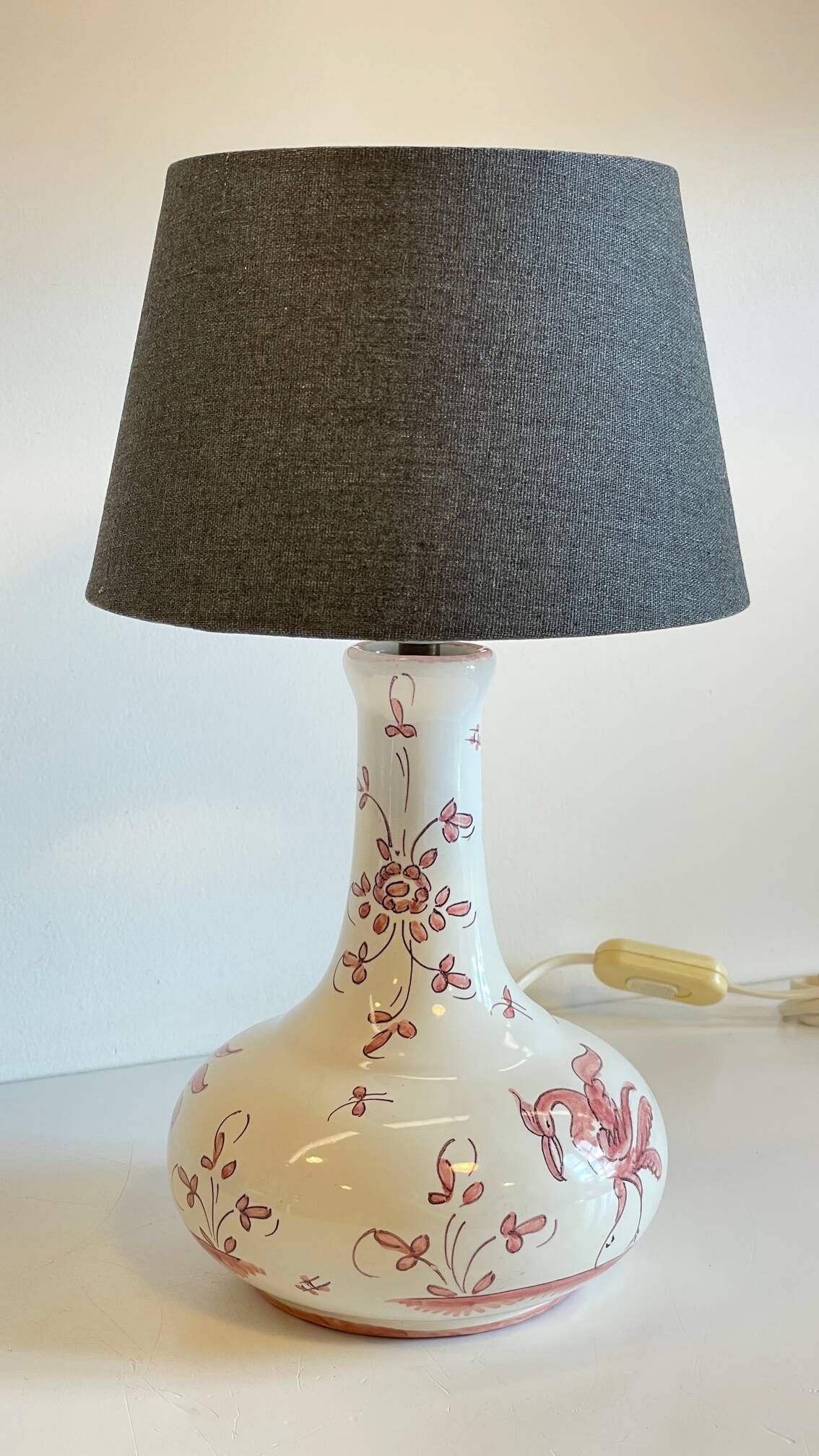 LAMP Faïencerie du MATET France Vintage