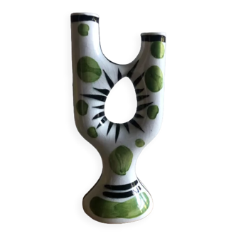 Ceramic candle holder Revernay 1950