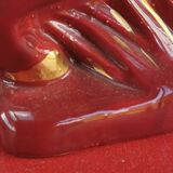 Ceramic statuette signed Jean