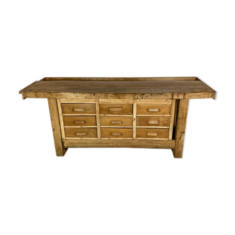 Drawer workbench - antique craft furniture