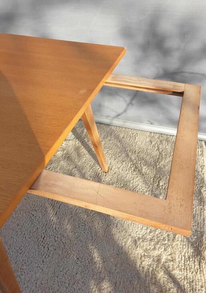 Compass foot table with potential 130x90