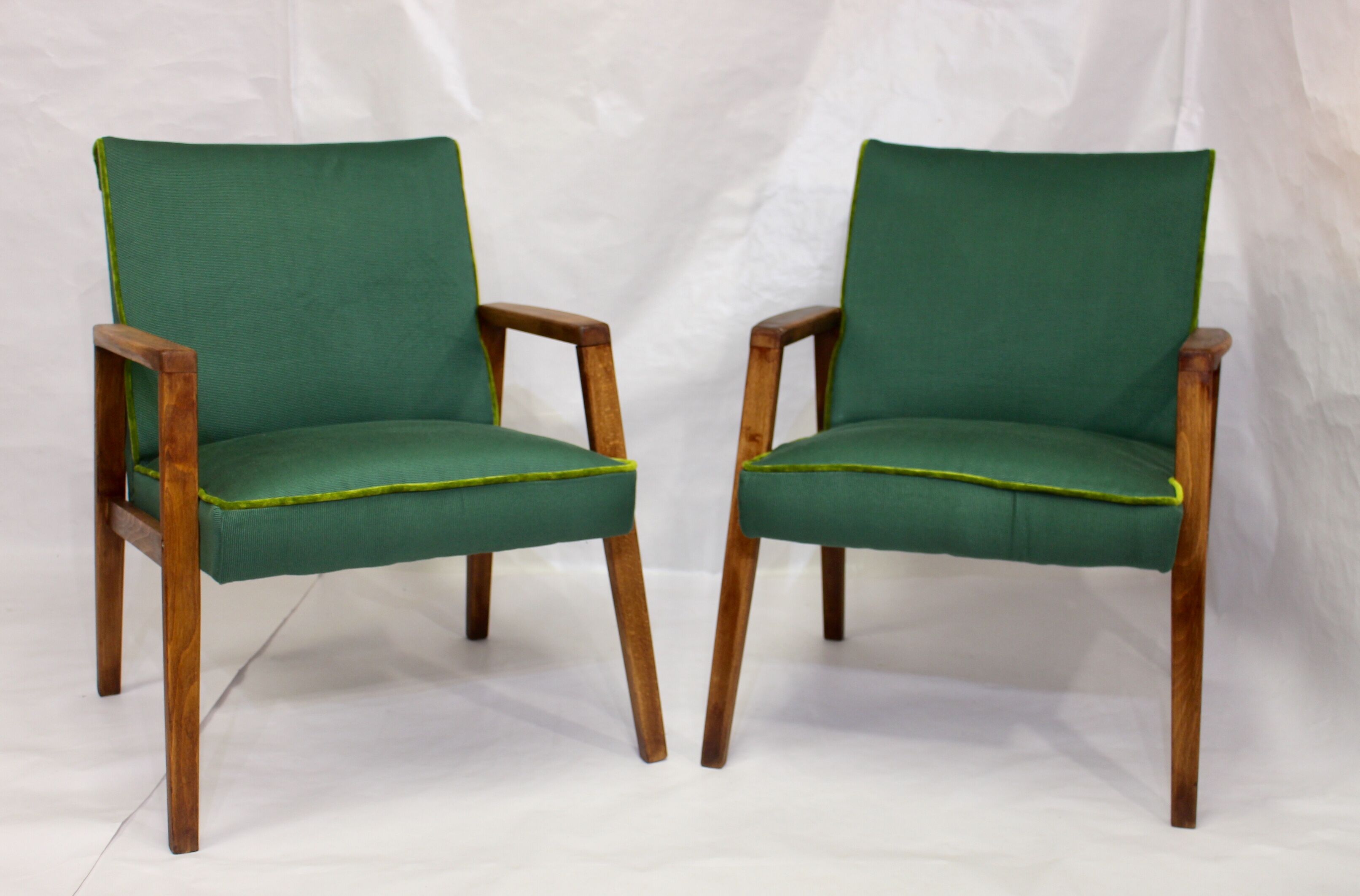 Pair of vintage armchairs 60s