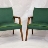 Pair of vintage armchairs 60s