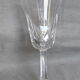 10 verres a vin en cristal taillé, Saint louis