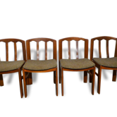 4 vintage wooden chairs
