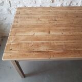 Restored farm table