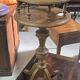 Solid oak plant stand
