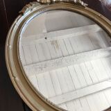 Oval mirror Louis XVI style