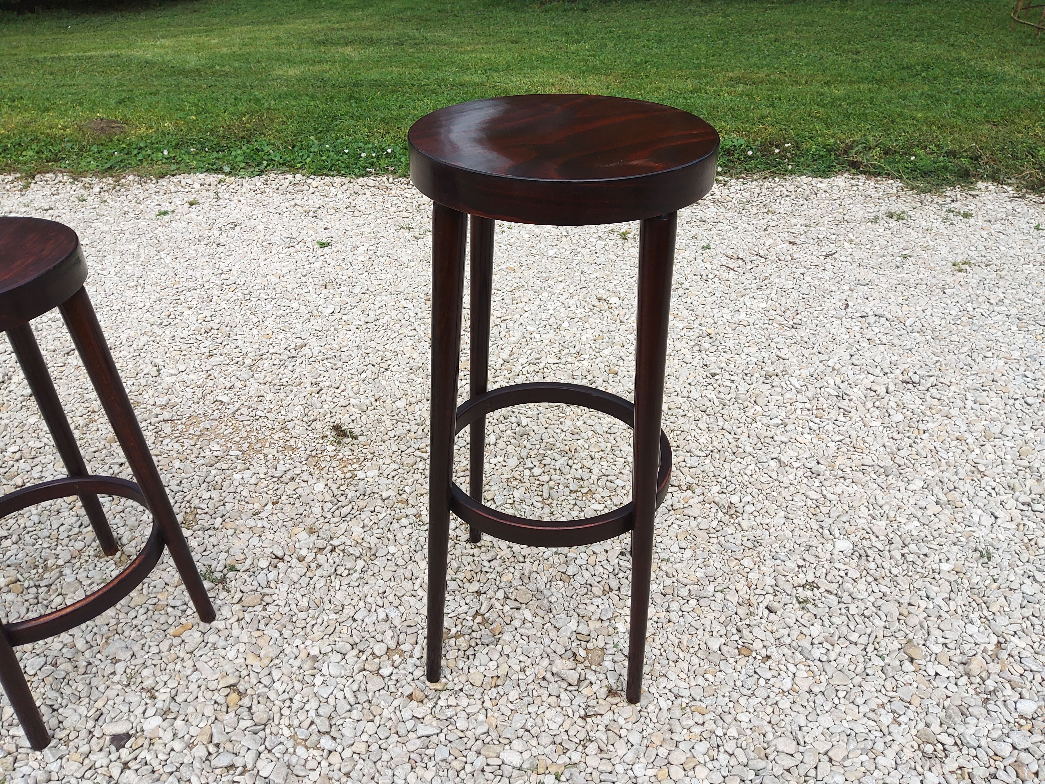 Set of 3 Baumann stools