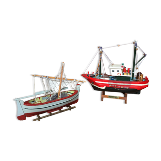 Model of fishing boats 90s