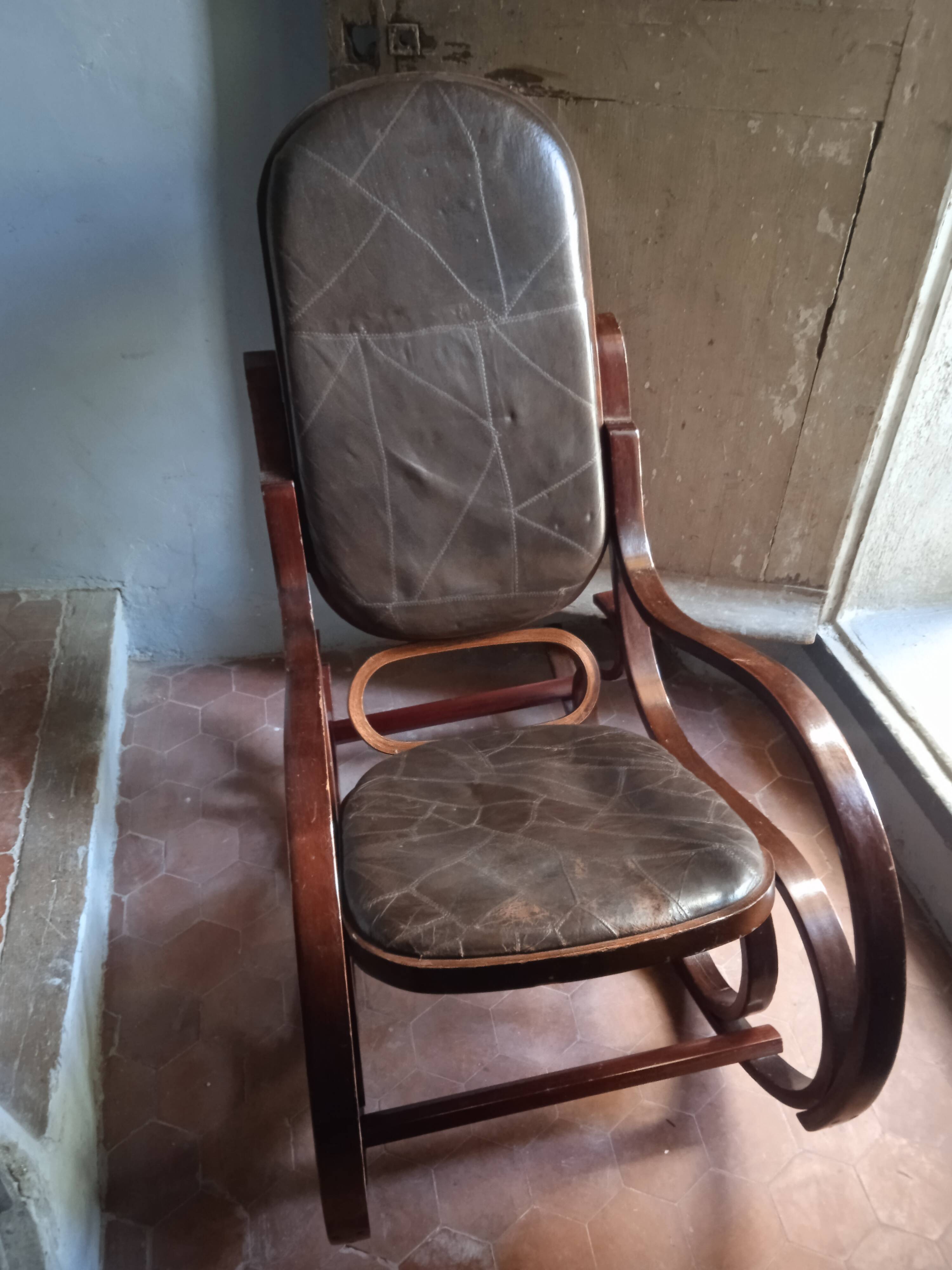 Rocking chair by "Luigi Crassevig"