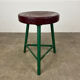 Industrial loft style tripod stool