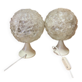 Pair of Space Age table lamps Germany 1970
