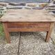 Antique oak coffee table