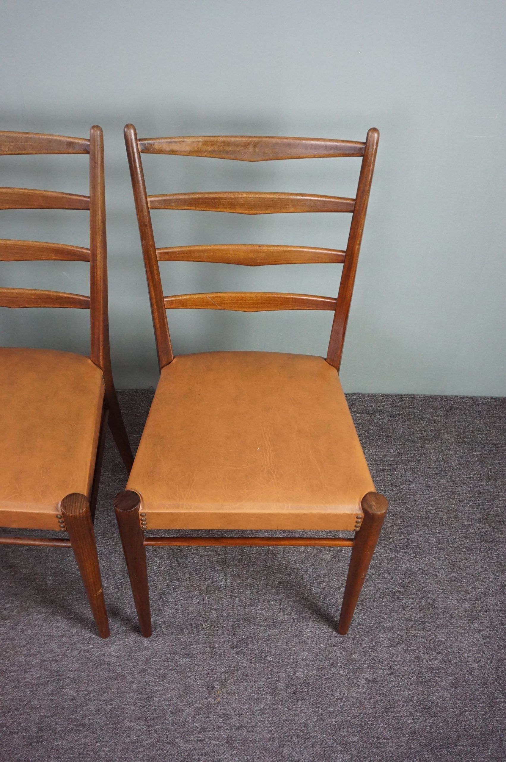 Ensemble de 4 chaises de salle à manger par Cees Braakman pour Pastoe