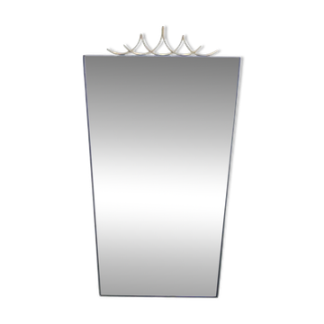 Vintage tapered mirror crown